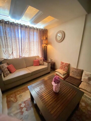 Living Room in 1 BHK Apartment at Bandra West – for Rent