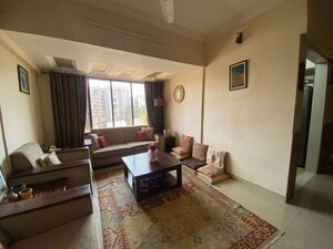 Living Room in 1 BHK Apartment at Bandra West – for Rent