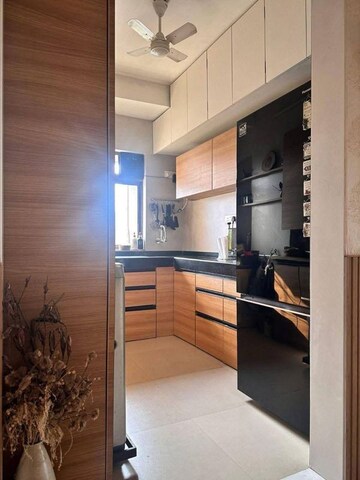 Kitchen in 1 BHK Apartment at Bandra West – for Rent