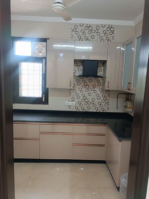 Kitchen in 3 BHK Builder Floor at Chittaranjan Park – for Sale