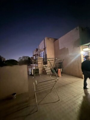 Terrace in 3 BHK Builder Floor at Kalkaji – for Rent