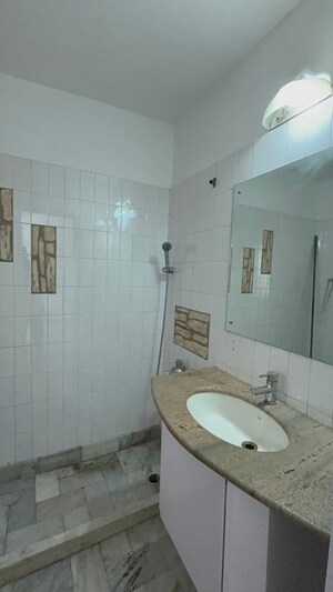 Bathroom in 3 BHK Builder Floor at Greater Kailash ii – for Rent