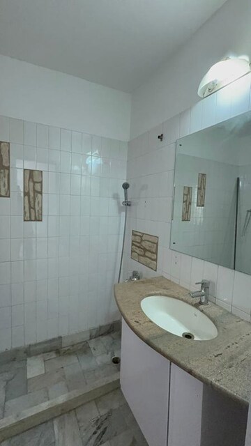 Bathroom in 3 BHK Builder Floor at Greater Kailash ii – for Rent