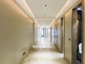 Building Lobby in 4 BHK Builder Floor at Panchsheel Park – for Sale