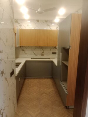 Kitchen in 3 BHK Builder Floor at Defence Colony – for Sale