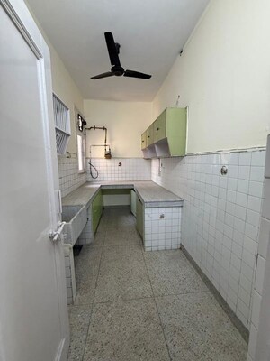Kitchen in 3 BHK Builder Floor at Kalkaji – for Rent