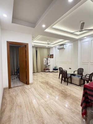 Living Room in 3 BHK Builder Floor at Malviya Nagar – for Sale