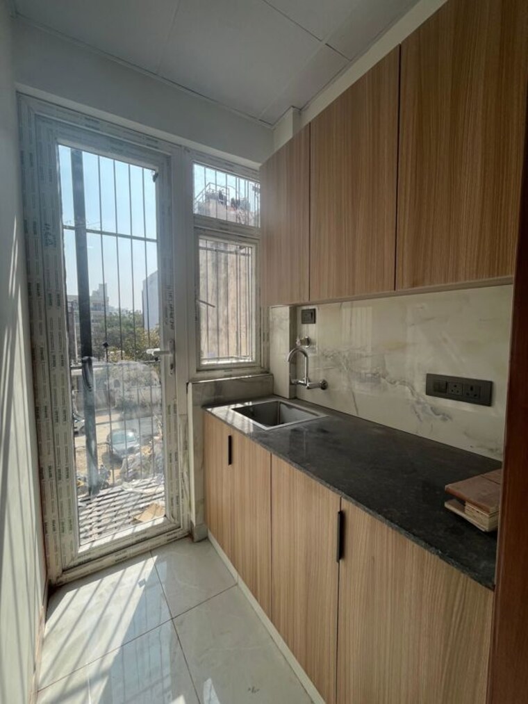 Kitchen, sector 40 1 RK 250 Sq.Ft. Builder Floor In Sector 40 Gurgaon 10121972