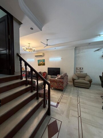 Living Room in 3 BHK Builder Floor at Greater Kailash ii – for Sale