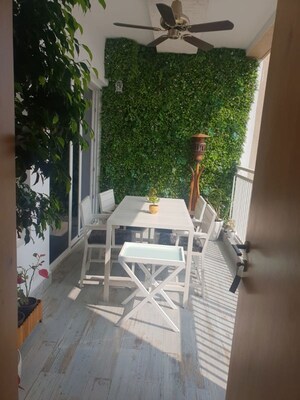 Balcony in 4 BHK Apartment at Koncept Ambience The Botanika Empress, Gachibowli – for Sale