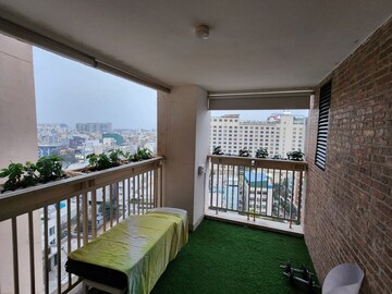 Balcony in 4 BHK Apartment at Koncept Ambience The Botanika Empress, Gachibowli – for Sale