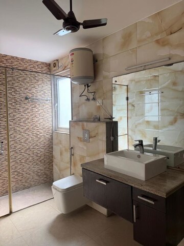 Bathroom in 4 BHK Builder Floor at New Friends Colony – for Rent