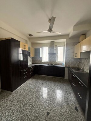 Kitchen in 4 BHK Builder Floor at New Friends Colony – for Rent