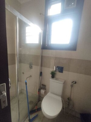 Bathroom in 1 RK Builder Floor at Kalkaji – for Rent