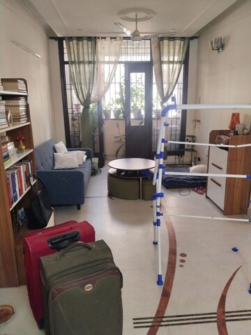 Living Room in 1 RK Builder Floor at Kalkaji – for Rent