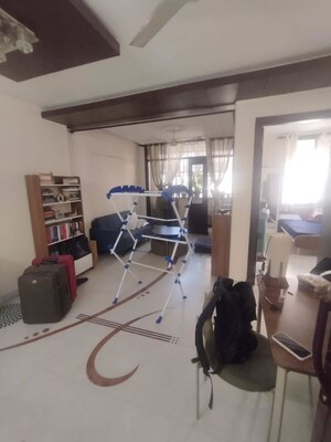 Living Room in 1 RK Builder Floor at Kalkaji – for Rent