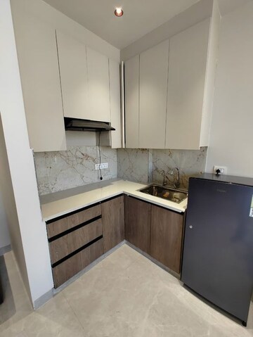 Kitchen in Studio Builder Floor at Sector 31 – for Rent
