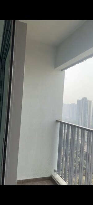 Balcony in 3 BHK Apartment at Kalpataru Immensa, Kolshet Road – for Rent