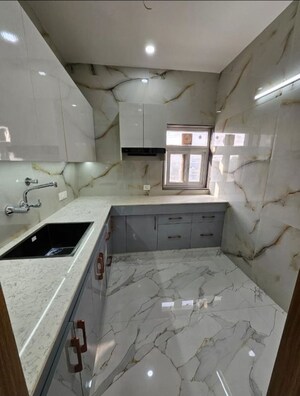 Kitchen in 3 BHK Apartment at Sushant Lok I – for Rent