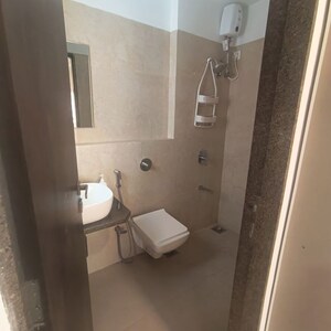 Bathroom in 3 BHK Apartment at Platinum Life, Andheri West – for Rent