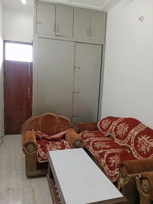 Living Room in 2 BHK Builder Floor at Ansals Sushant City – for Rent