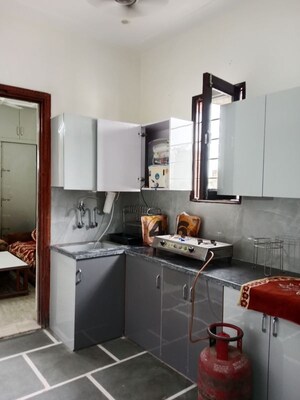 Kitchen in 2 BHK Builder Floor at Ansals Sushant City – for Rent