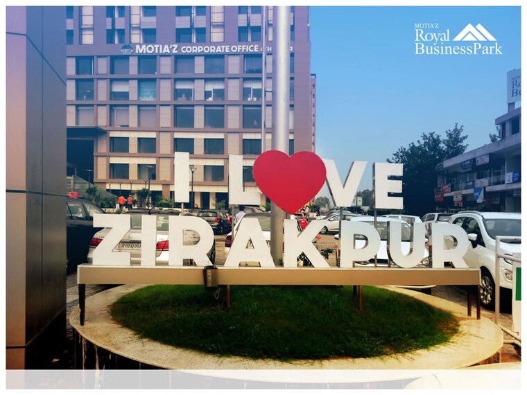 Exterior View, motia-citi-royal-business-park Commercial Office Space 390 Sq.Ft. In Ambala Highway Zirakpur 10122056