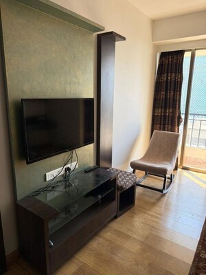 Living Room in 2 BHK Apartment at Satellite Tower, Goregaon East – for Rent