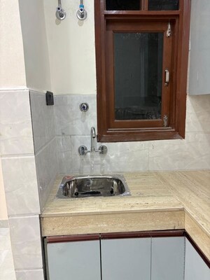 Kitchen in 1 BHK Builder Floor at Rajpur Khurd Extension – for Rent