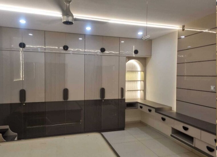 Kitchen, rajapushpa-provincia 3 Bedroom 2020 Sq.Ft. Apartment In Narsingi Hyderabad 10122096