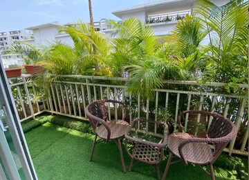 Balcony in 3 BHK Apartment at SVC Tree Walk, Kondapur – for Rent