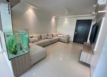 Living Room in 3 BHK Apartment at SVC Tree Walk, Kondapur – for Rent