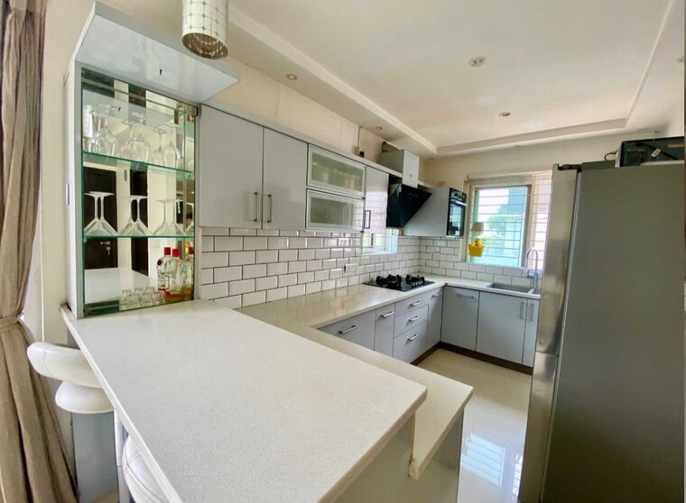 Master Bedroom, svc-tree-walk 3 Bedroom 2000 Sq.Ft. Apartment In Kondapur Hyderabad 10122098
