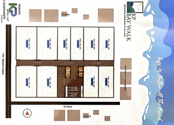 Floor Plan in  Shop at KP Icon, Yendada – for Sale