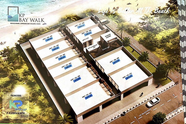 Exterior View, kp-icon Commercial Shop 1675 Sq.Ft. In Yendada Vizag 10067300