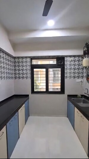 Kitchen in 3 BHK Apartment at Mulund West – for Sale