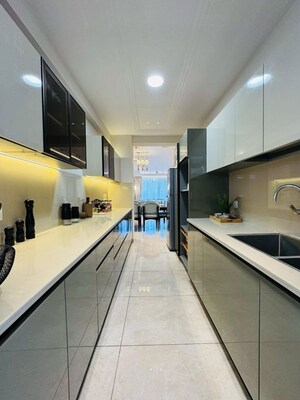 Kitchen in 3 BHK Apartment at Nagla Road – for Sale