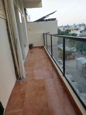 Balcony in 3 BHK Apartment at Vip Road – for Rent
