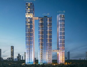 5 BHK Apartment – Exterior View View at The Trilight, Kokapet - for Sale