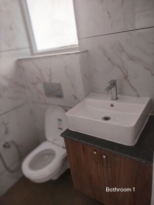 Bathroom in 3 BHK Apartment at Patiala Road – for Rent