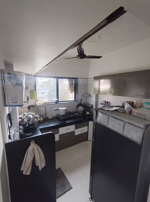 Kitchen in 1 BHK Apartment at Mahatma Society – for Rent