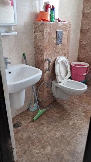 Bathroom in 2 BHK Apartment at Altura Apartments, Ghazipur – for Rent