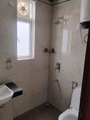 Bathroom in 2.5 BHK Builder Floor at Smart World Gems, Sector 89 – for Sale