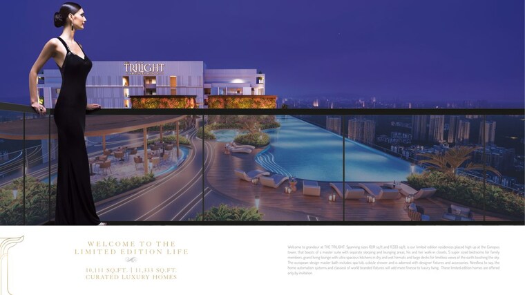 Swimming Pool, the-trilight 5 Bedroom 11333 Sq.Ft. Apartment In Kokapet Hyderabad 10122277