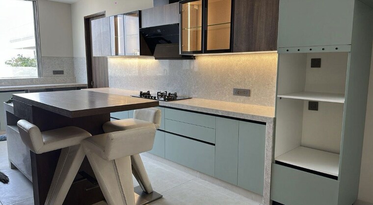 Kitchen, mj-81-aureate 4 Bedroom 4480 Sq.Ft. Apartment In Bandra West Mumbai 10122366