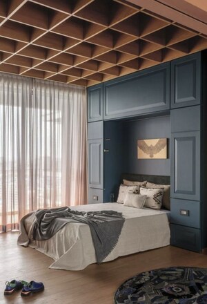 Bedroom in 4 BHK Apartment at MJ 81 Aureate, Bandra West – for Sale