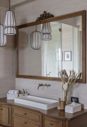 Bathroom in 4 BHK Apartment at MJ 81 Aureate, Bandra West – for Sale