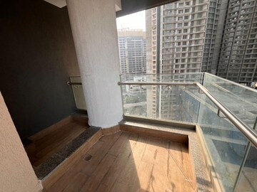 Balcony in 3 BHK Apartment at The Prestige City, Mulund West – for Rent