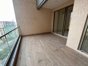 Balcony in 3 BHK Apartment at The Prestige City, Mulund West – for Rent