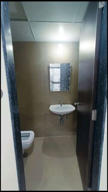 Bathroom in 1 BHK Apartment at Runwal Eirene, Balkum Pada – for Rent
